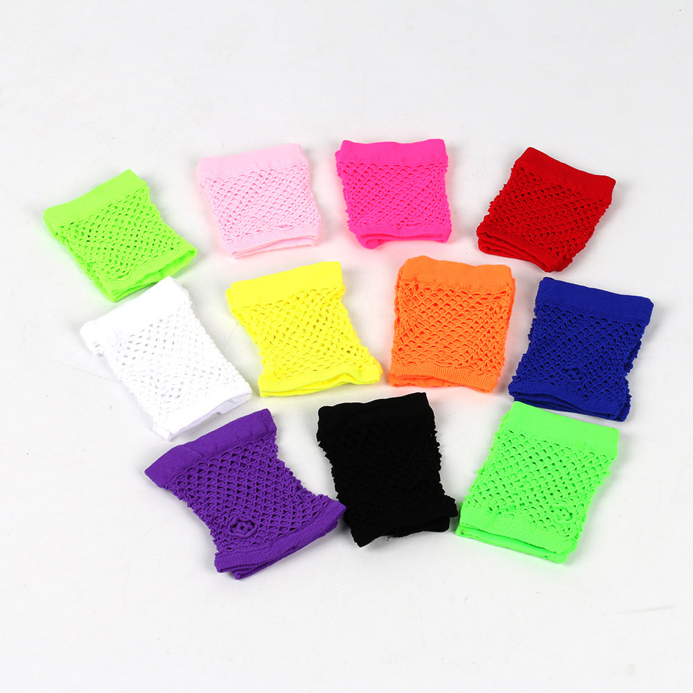 Fishnet Fingerless Gloves