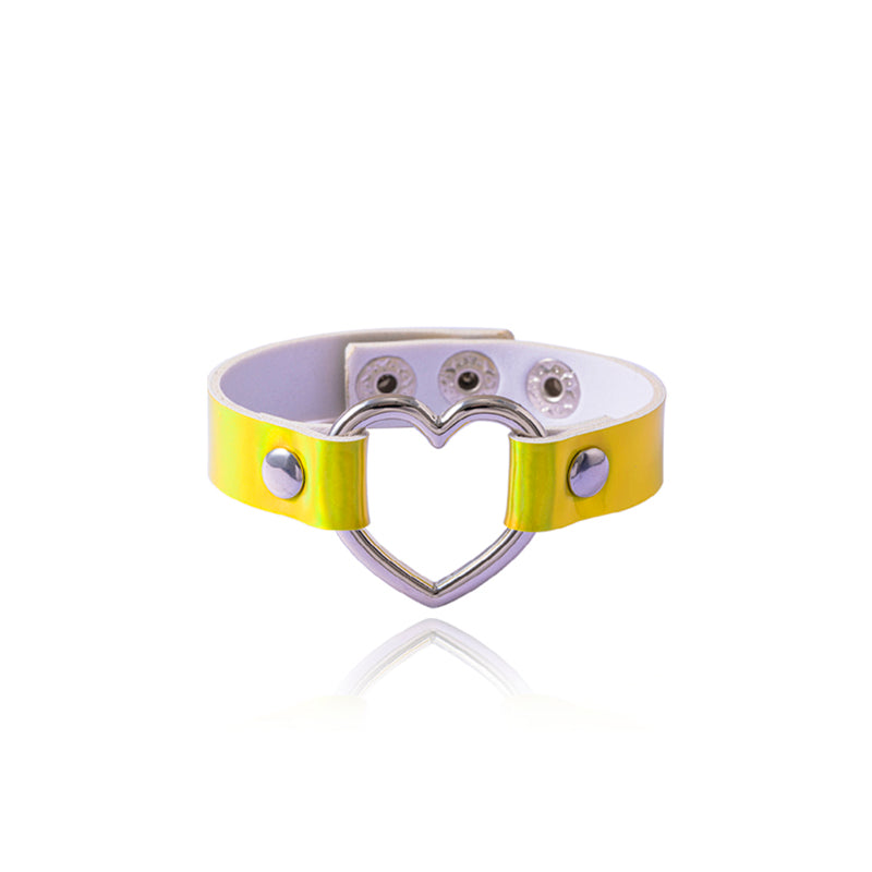 Colorful Rebel Heart Bracelet