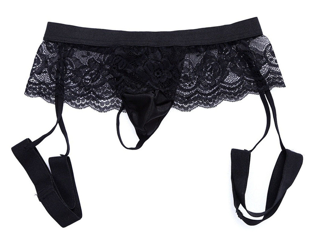 Enigma Noir Lace Trio