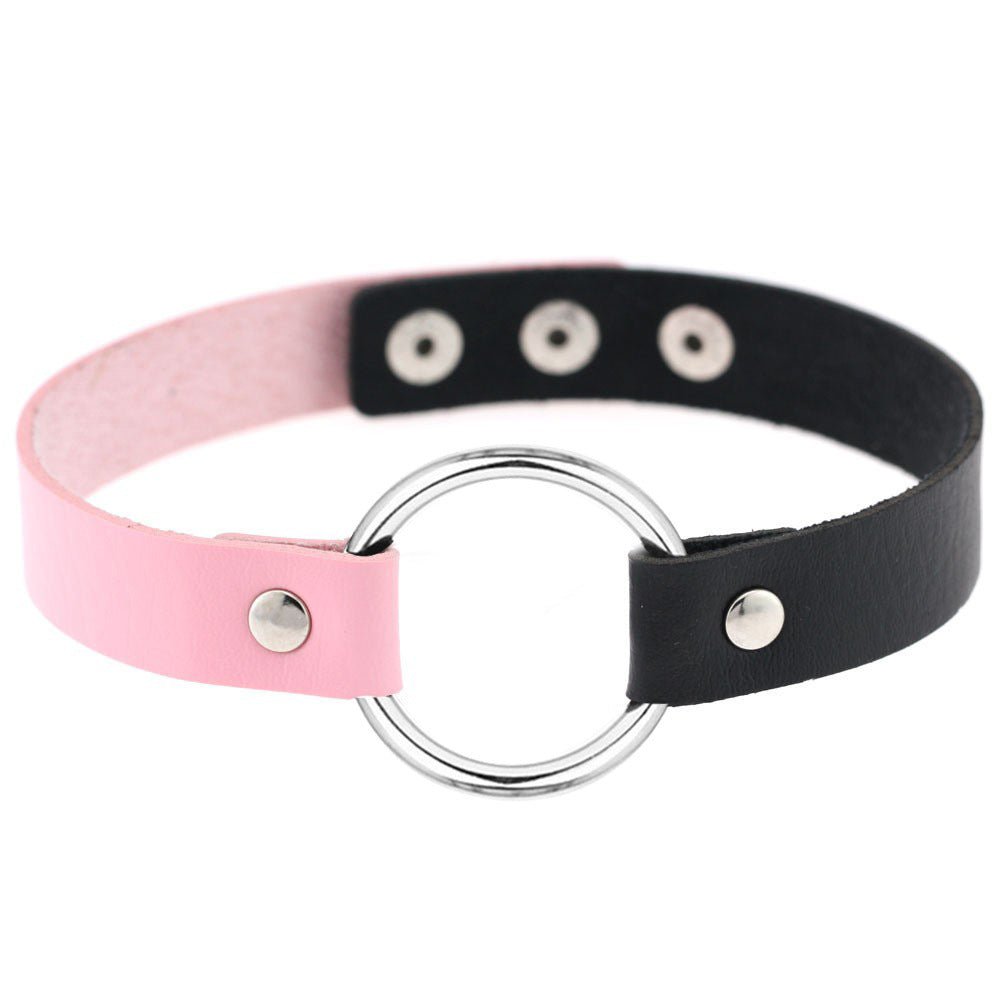 Leather Heart Collar Collection