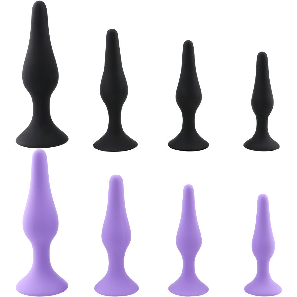 Deluxe 4-Piece Butt Plug Set
