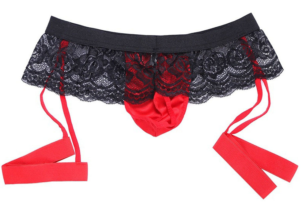 Enigma Noir Lace Trio