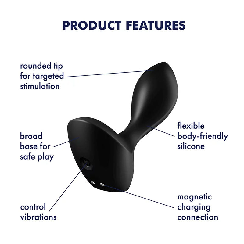 ErgoVibrate Max Vibrating Butt Plug