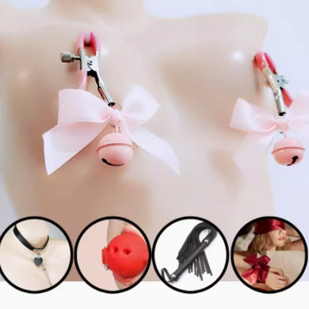 Punishment Pendant Nipple Clamps