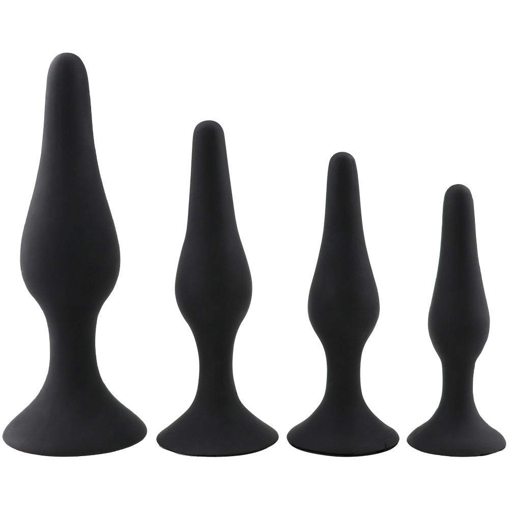 Deluxe 4-Piece Butt Plug Set