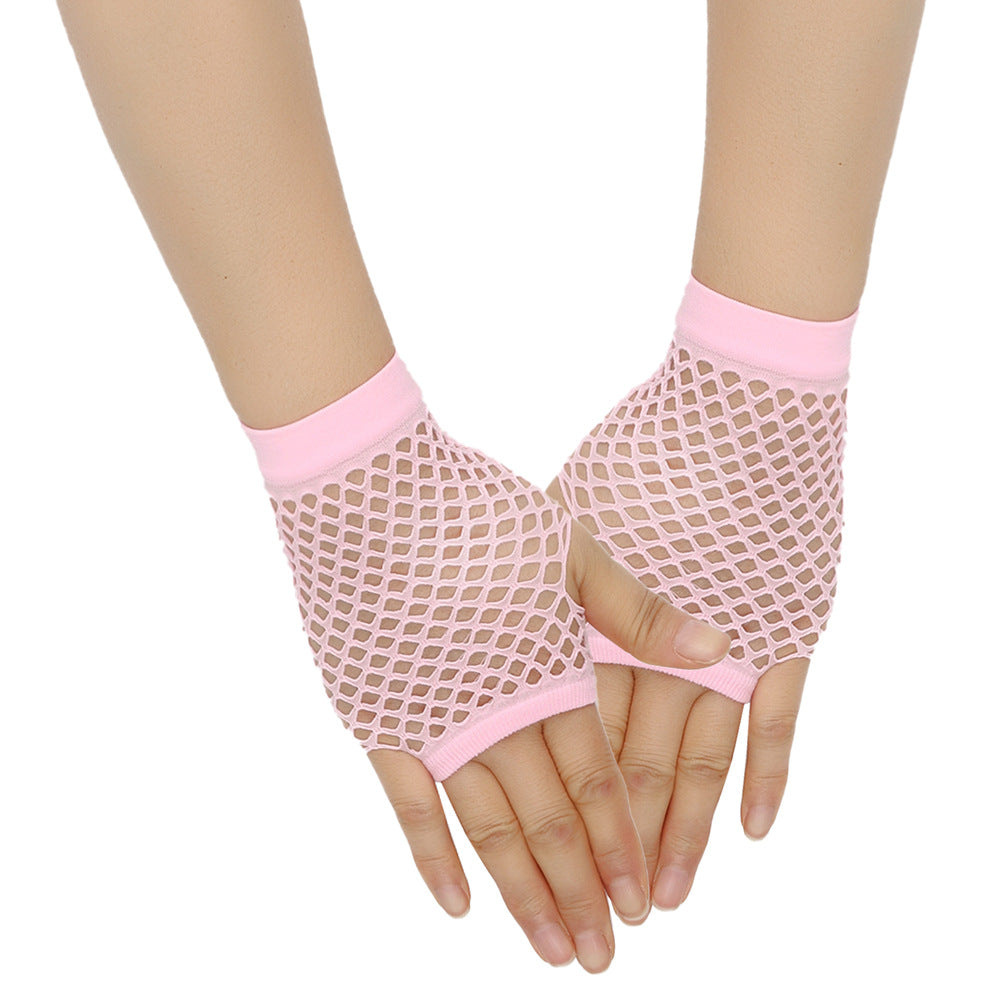 Fishnet Fingerless Gloves