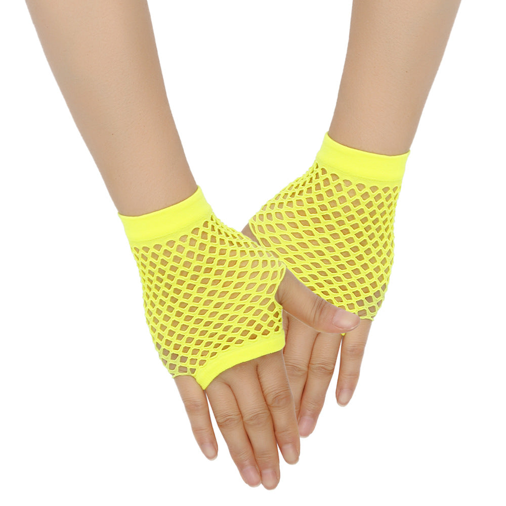 Fishnet Fingerless Gloves