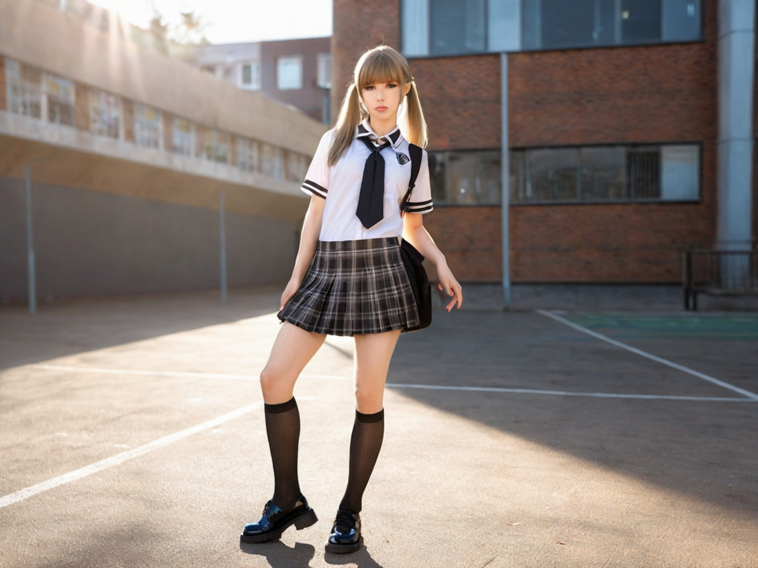 Schoolgirl Femboy Aesthetic