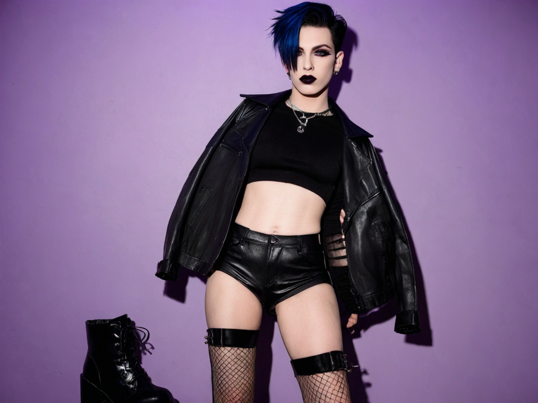 Goth Femboy Aesthetic