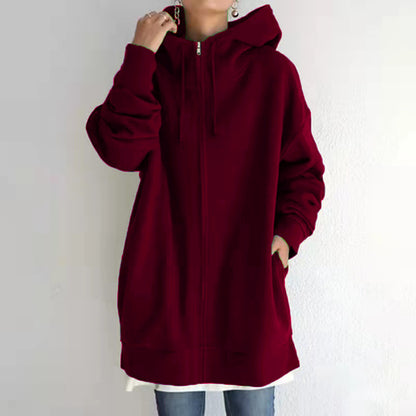 Long Zipper Hoodie