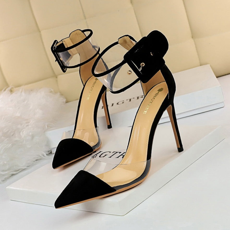 Ankle Lock High Heels