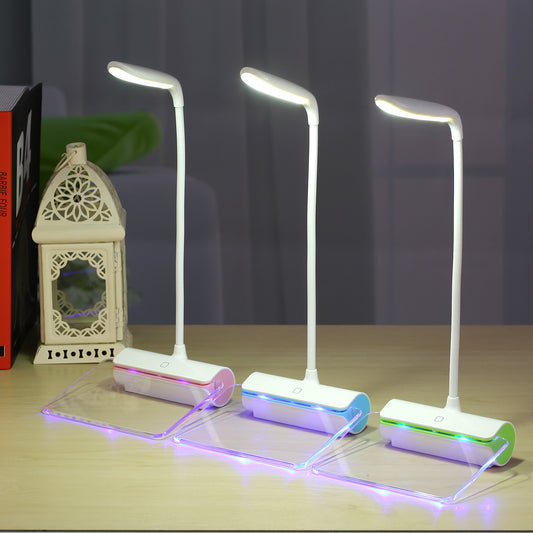 Rechargeable LED lamp message board table lamp