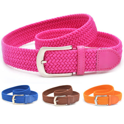 Vibrant Braided Belt Collection