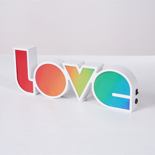 Rainbow Love Decor