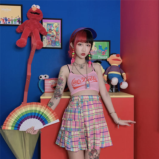 Checkered E-girl Skirt