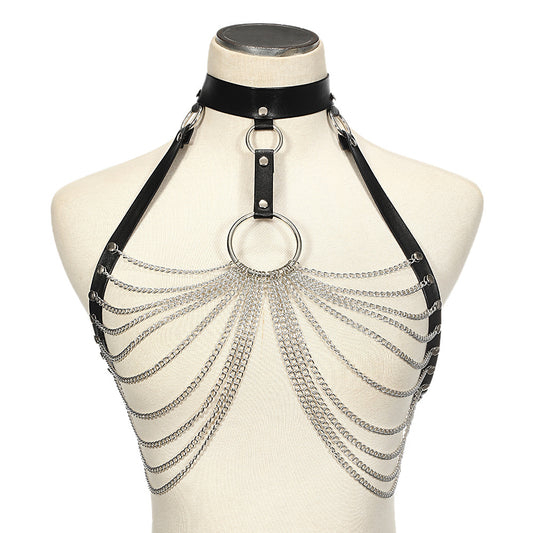 Leather Chain Harness