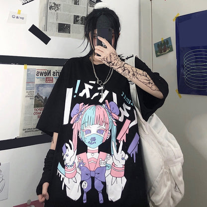 Oversized Neko Tee