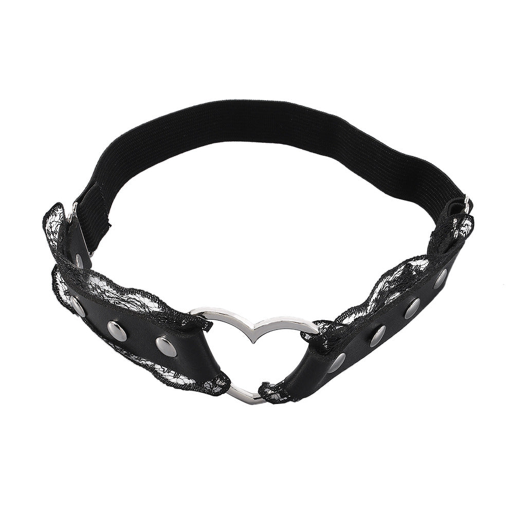 Leather Lace Loveband