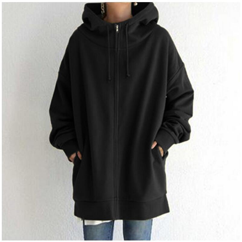 Long Zipper Hoodie