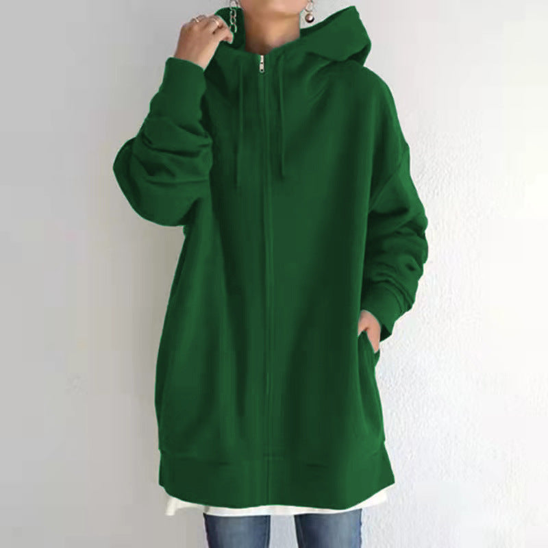 Long Zipper Hoodie