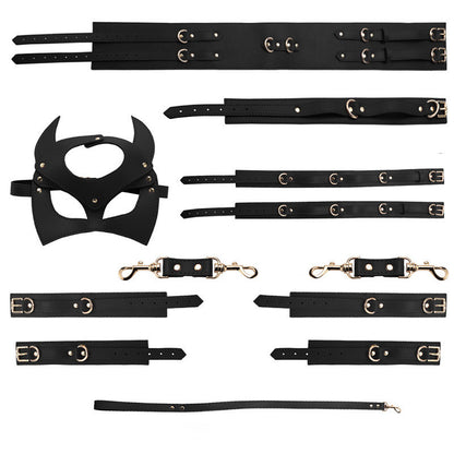 Deluxe Leather Bondage Set
