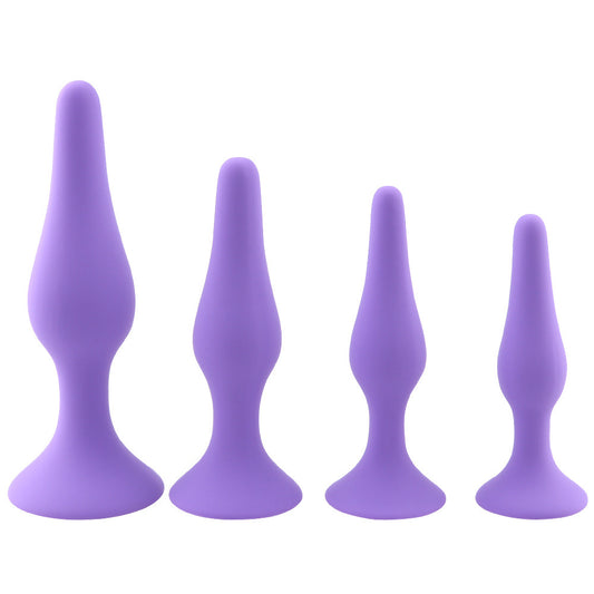 Deluxe 4-Piece Butt Plug Set