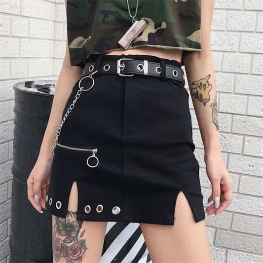Euro Gothic Chain Skirt