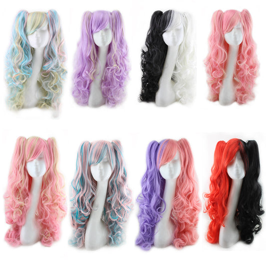 Colorful Long Curly Wig Collection