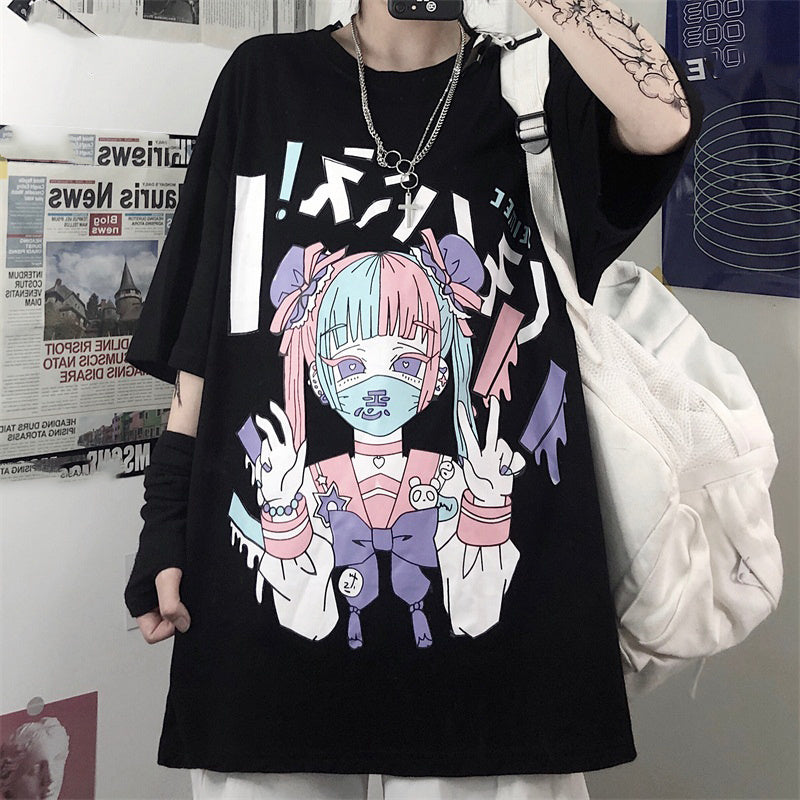 Oversized Neko Tee