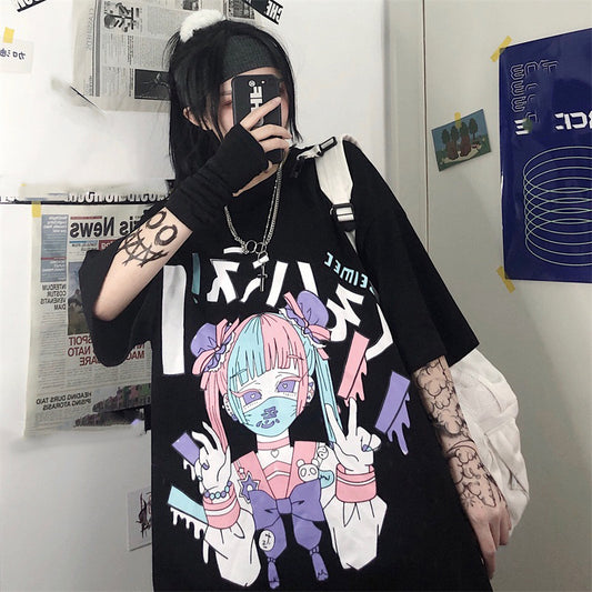 Oversized Neko Tee