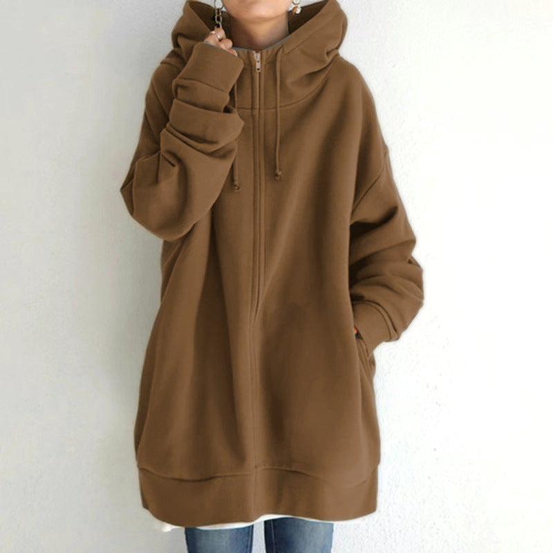 Long Zipper Hoodie