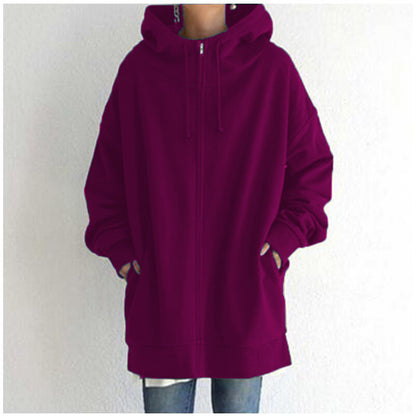 Long Zipper Hoodie