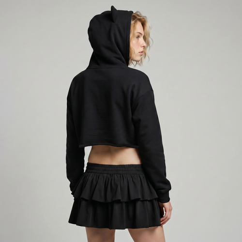 Catboy Crop Top Femboy Republic Hoodie