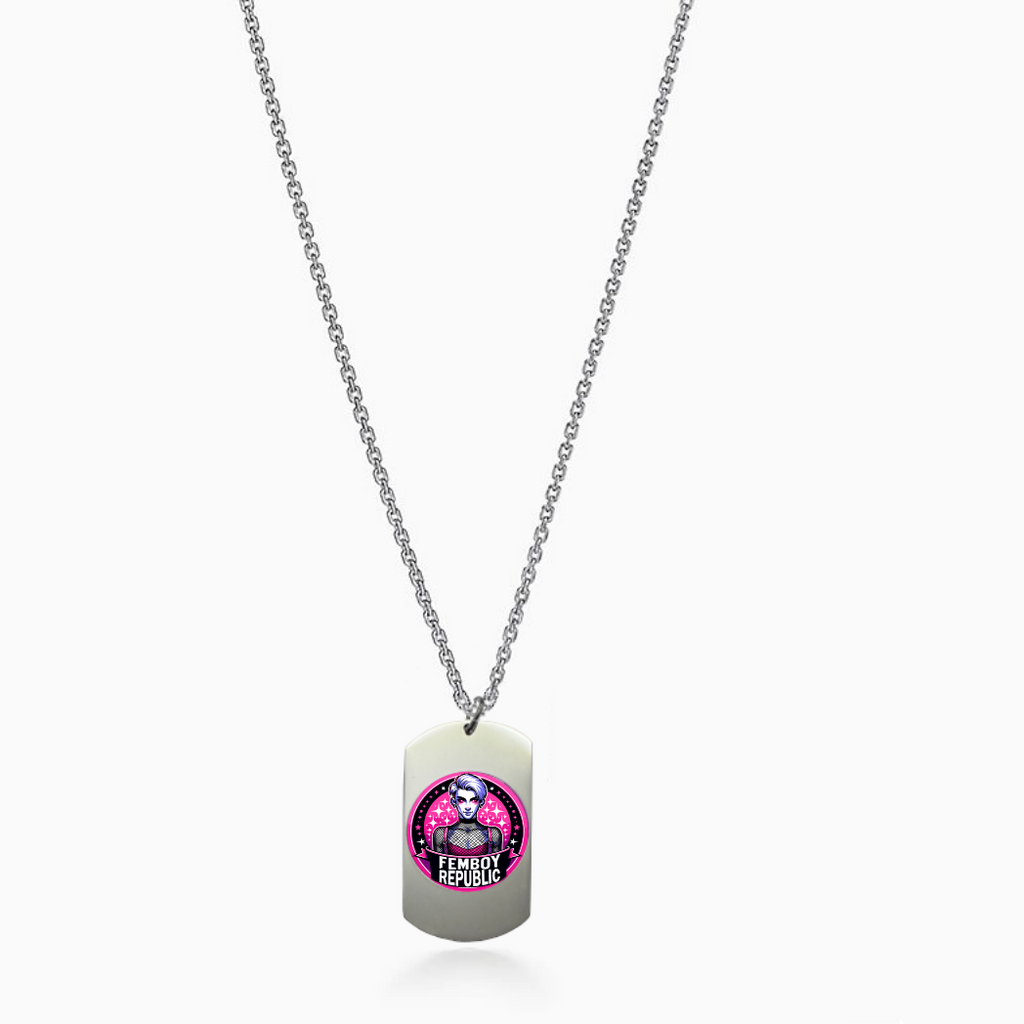 Femboy Republic Dog Tag Chain