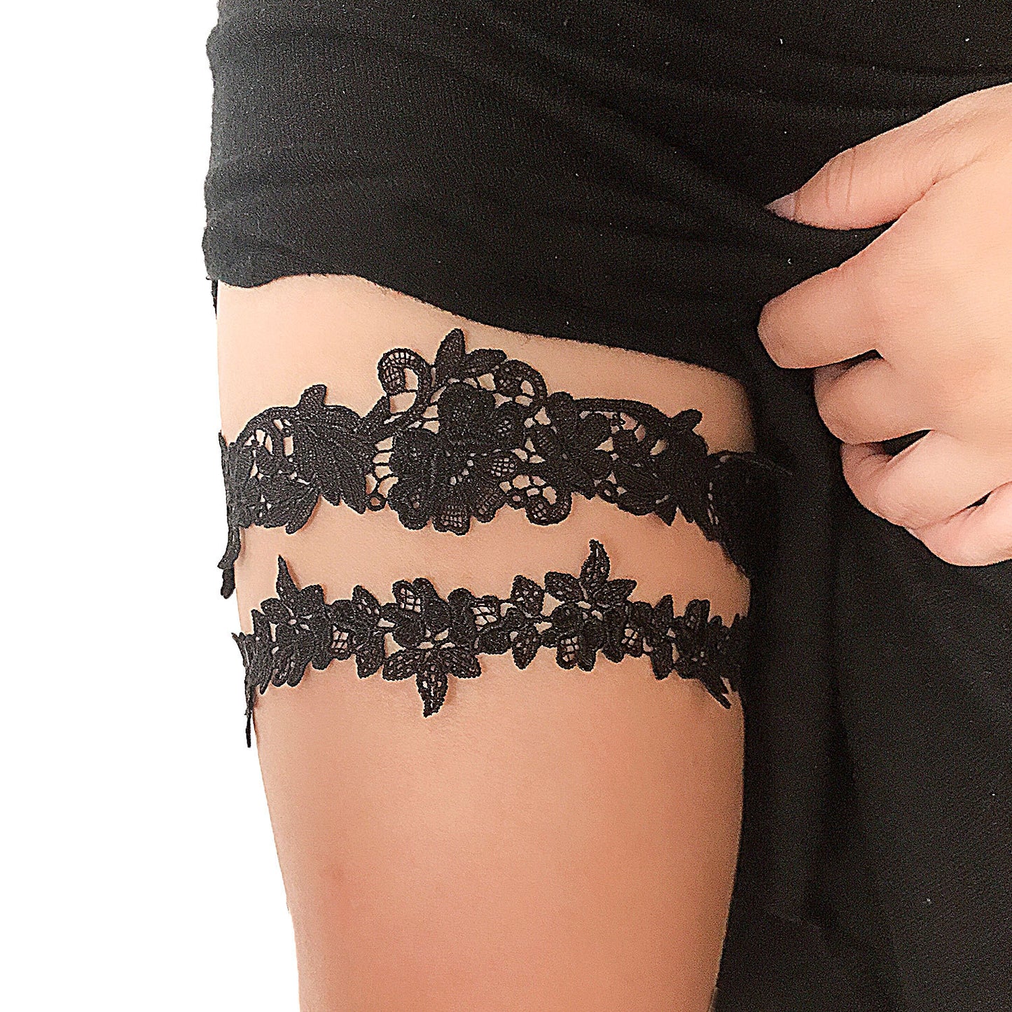 Lace Spectrum Garter Collection