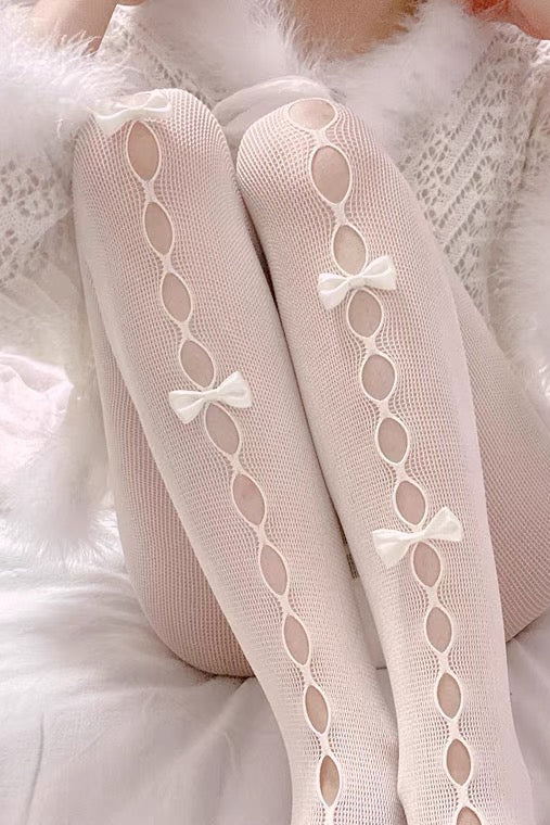Princess Bow Stockings