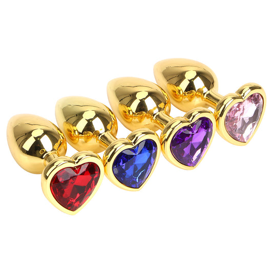 Royal Heart Trio Butt Plug Collection