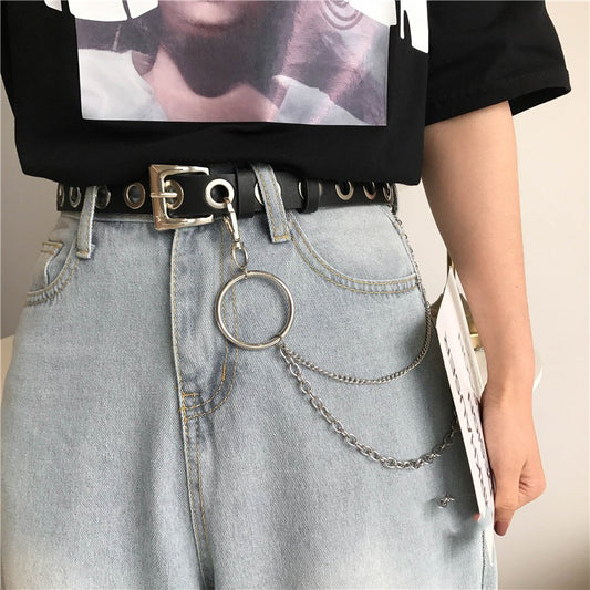 Black Chain Belt