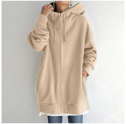 Long Zipper Hoodie