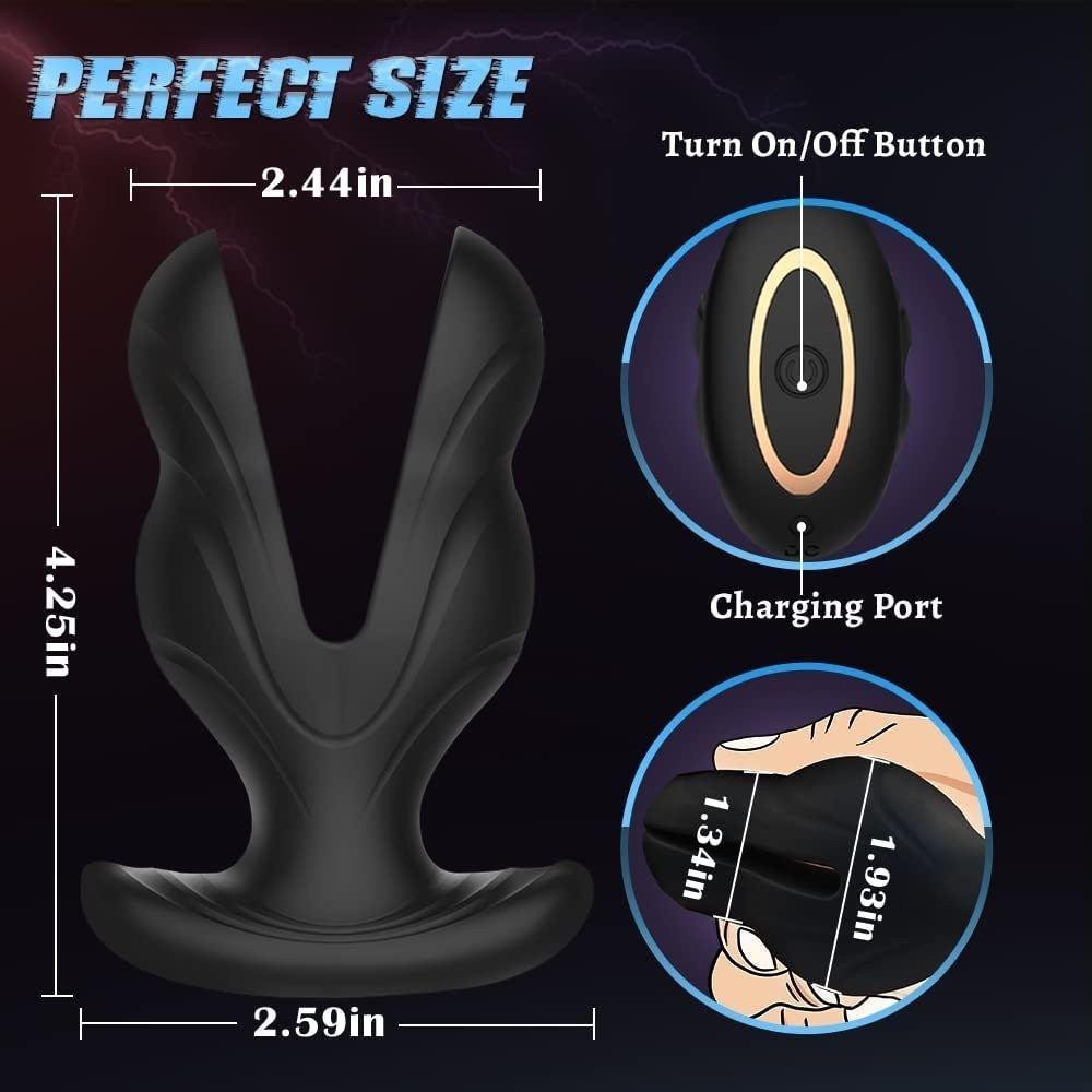 Electrco Shock Vibrating Butt Plug