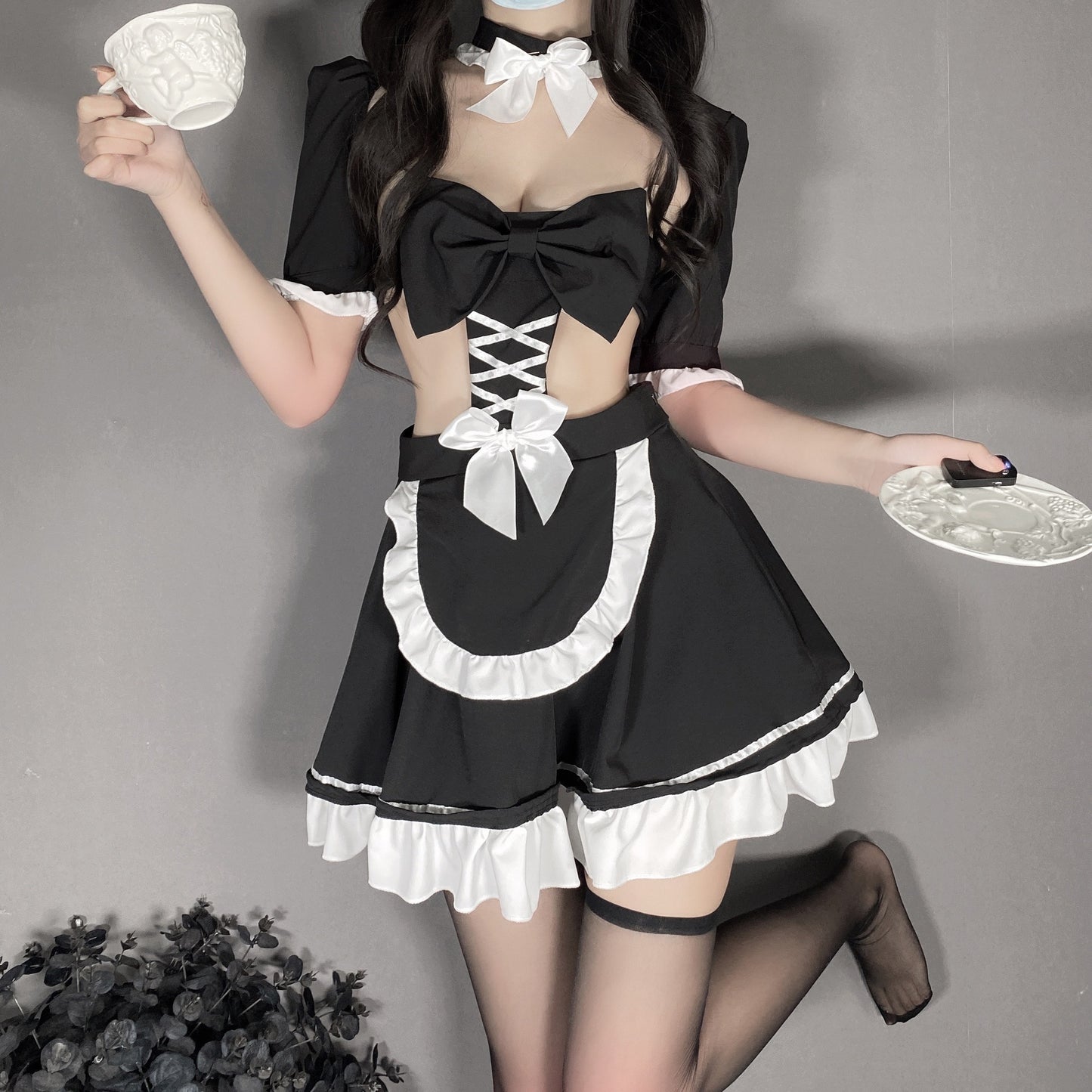 Blushing Beauty Maid Outfit