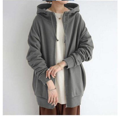 Long Zipper Hoodie