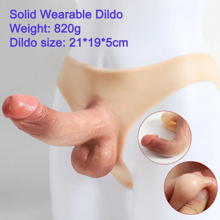 Silicone Wearable Dildo