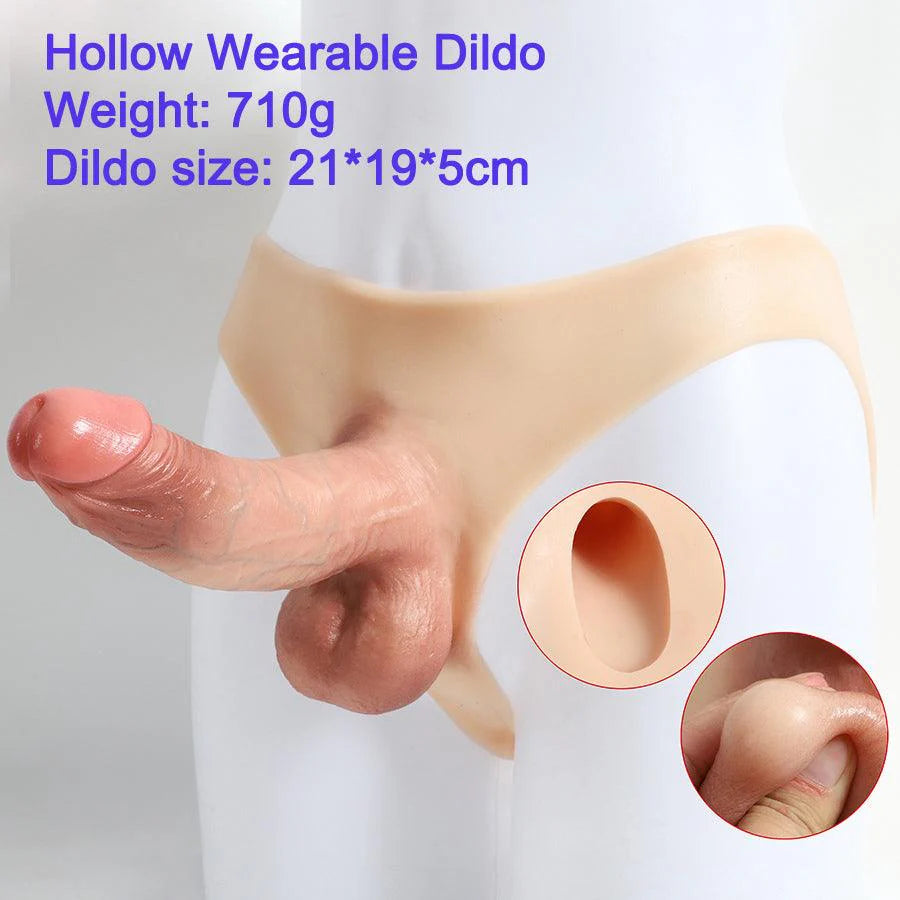 Silicone Wearable Dildo