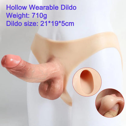 Silicone Wearable Dildo